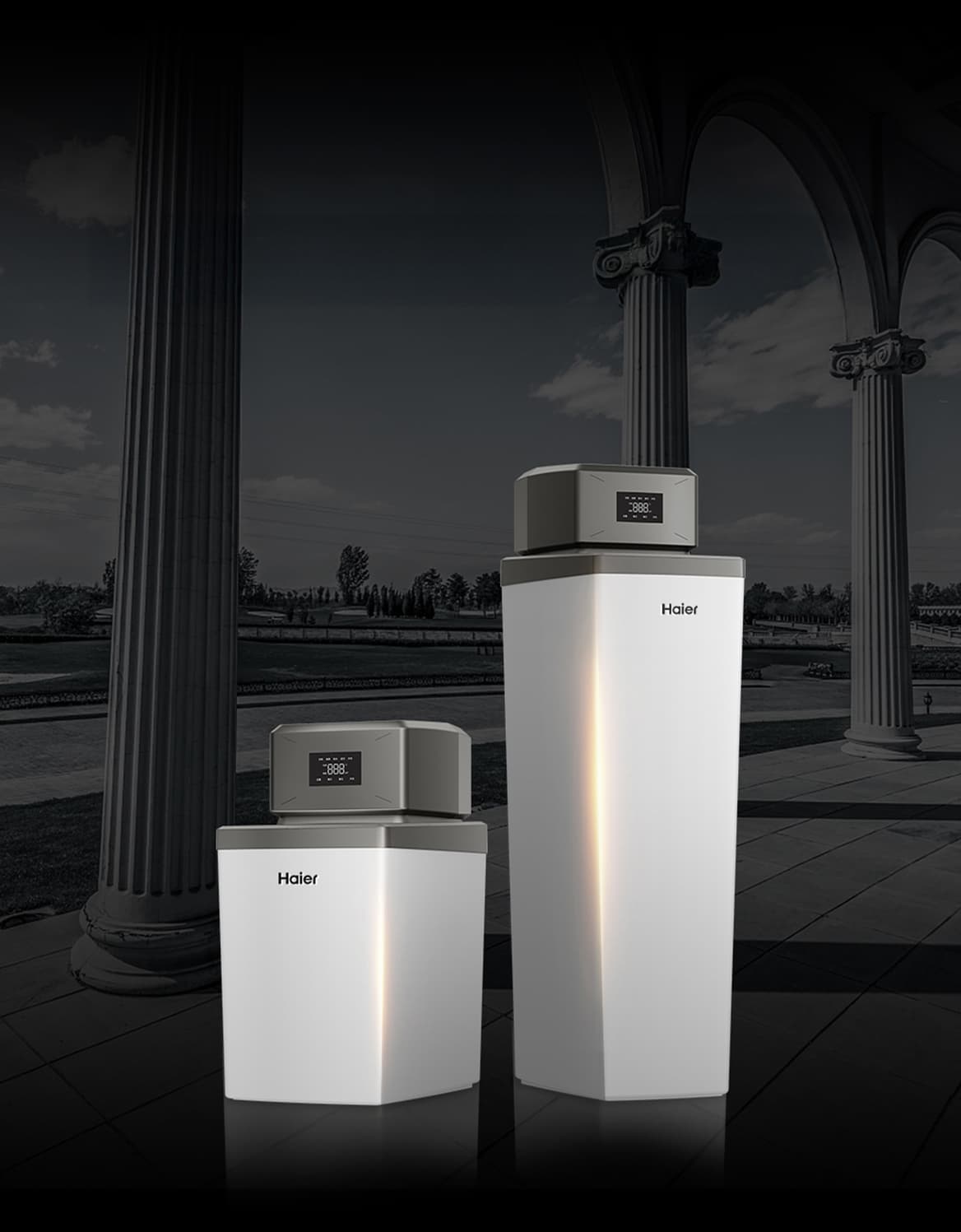 haier海爾中央淨水機15+30L-美學